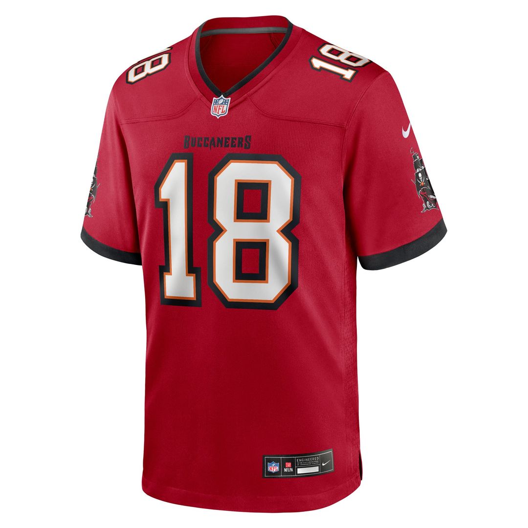 Tampa Bay Buccaneers Josh Williams Nike Red Game Jersey product image 2