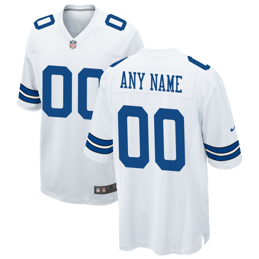 Dallas Cowboys Nike Navy Custom Jersey product image 17