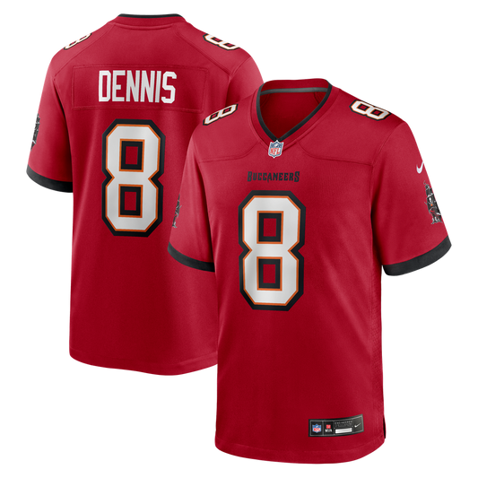 Tampa Bay Buccaneers SirVocea Dennis Nike Red Game Jersey product image 1