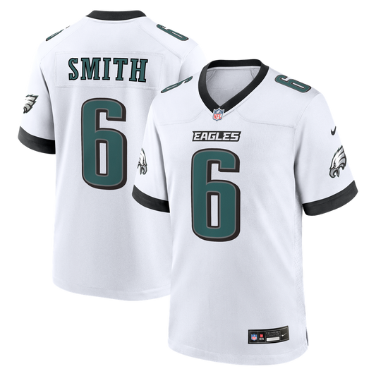 Philadelphia Eagles DeVonta Smith Nike White Game Jersey product image 1