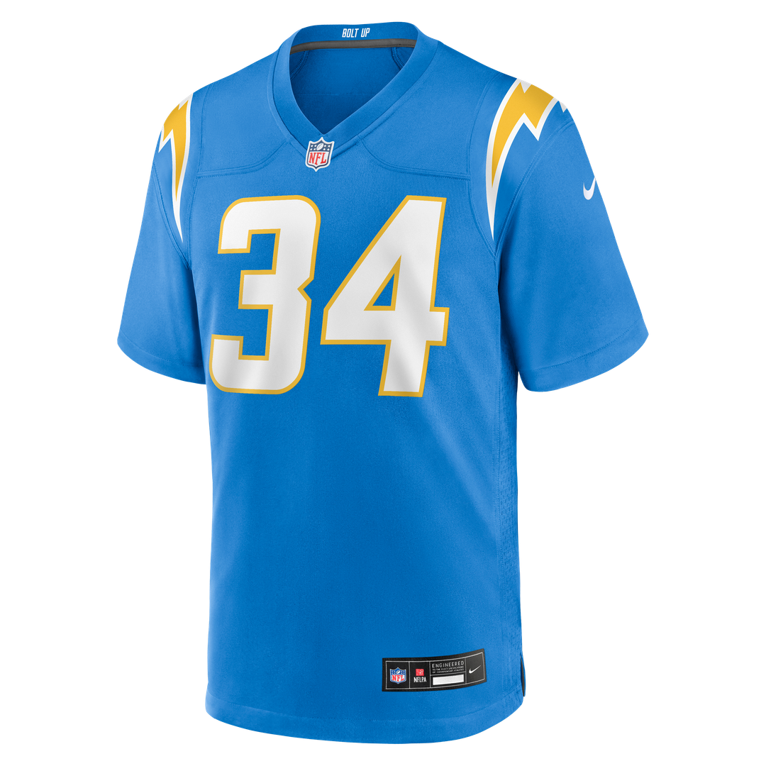Los Angeles Chargers Keaton Mitchell Nike Powder Blue Game product image 2