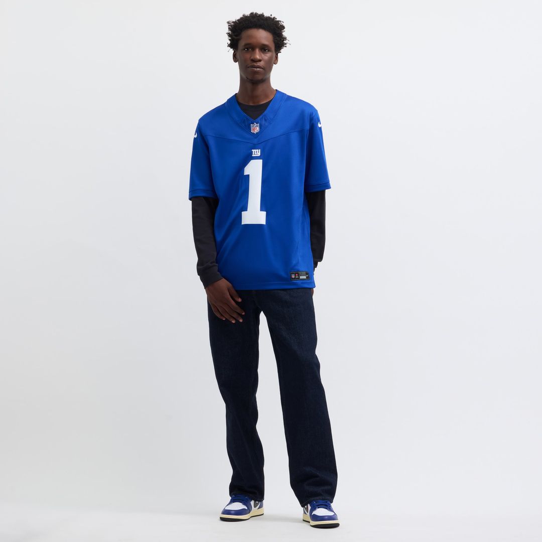 New York Giants Malik Nabers Nike Royal Vapor FUSE Limited product image 6