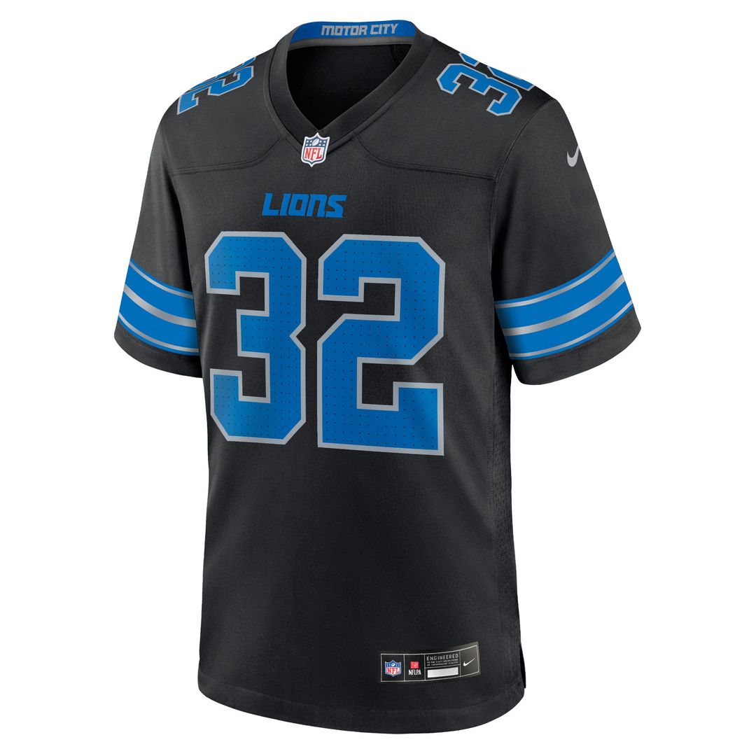 Detroit Lions Brian Branch Nike Black Alternate Game Jersey product image 8