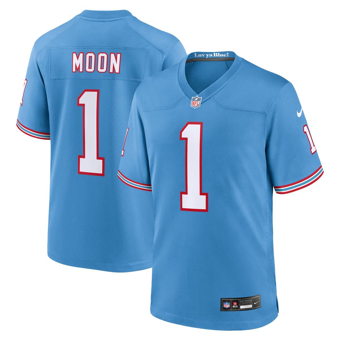 Tennessee Titans Warren Moon Nike Light Blue Retired Player product image 1