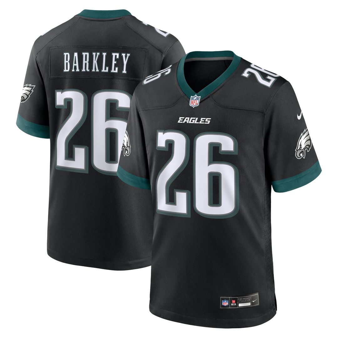 Philadelphia Eagles Saquon Barkley Nike Black Alternate product image 7