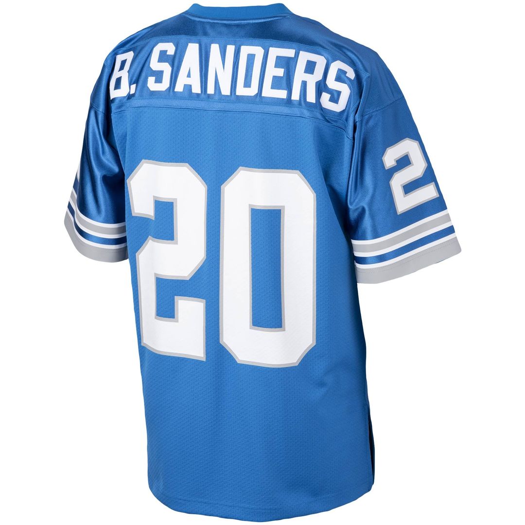 Detroit Lions 1993 Barry Sanders Mitchell & Ness Blue product image 3