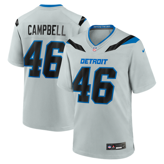 Detroit Lions Jack Campbell Nike Silver 2026 Rivalries product image 1