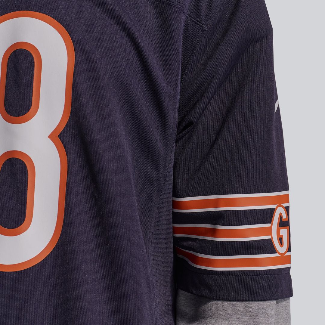 Chicago Bears Caleb Williams Nike Navy Game Jersey product image 13