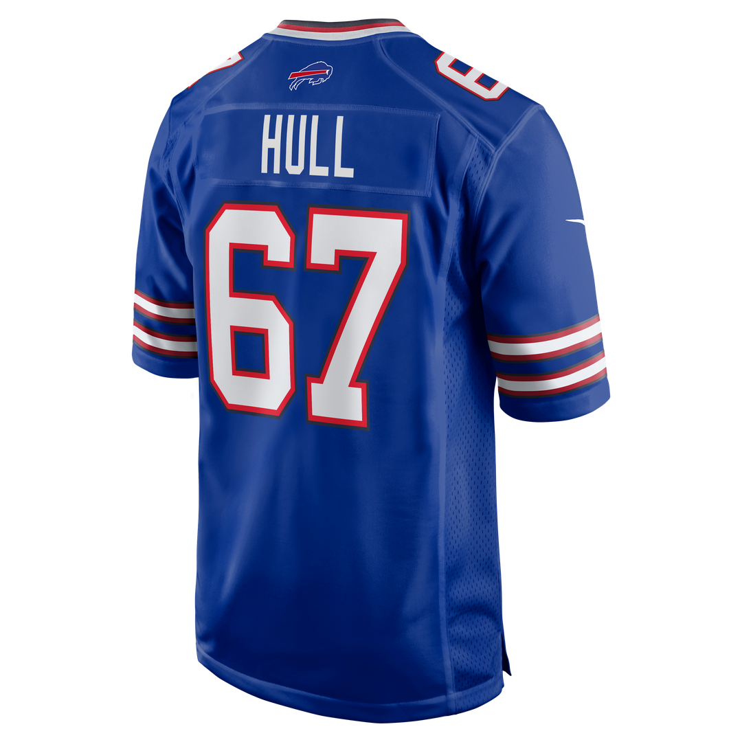 Buffalo Bills Kent Hull Nike Royal Retired Player Game product image 3