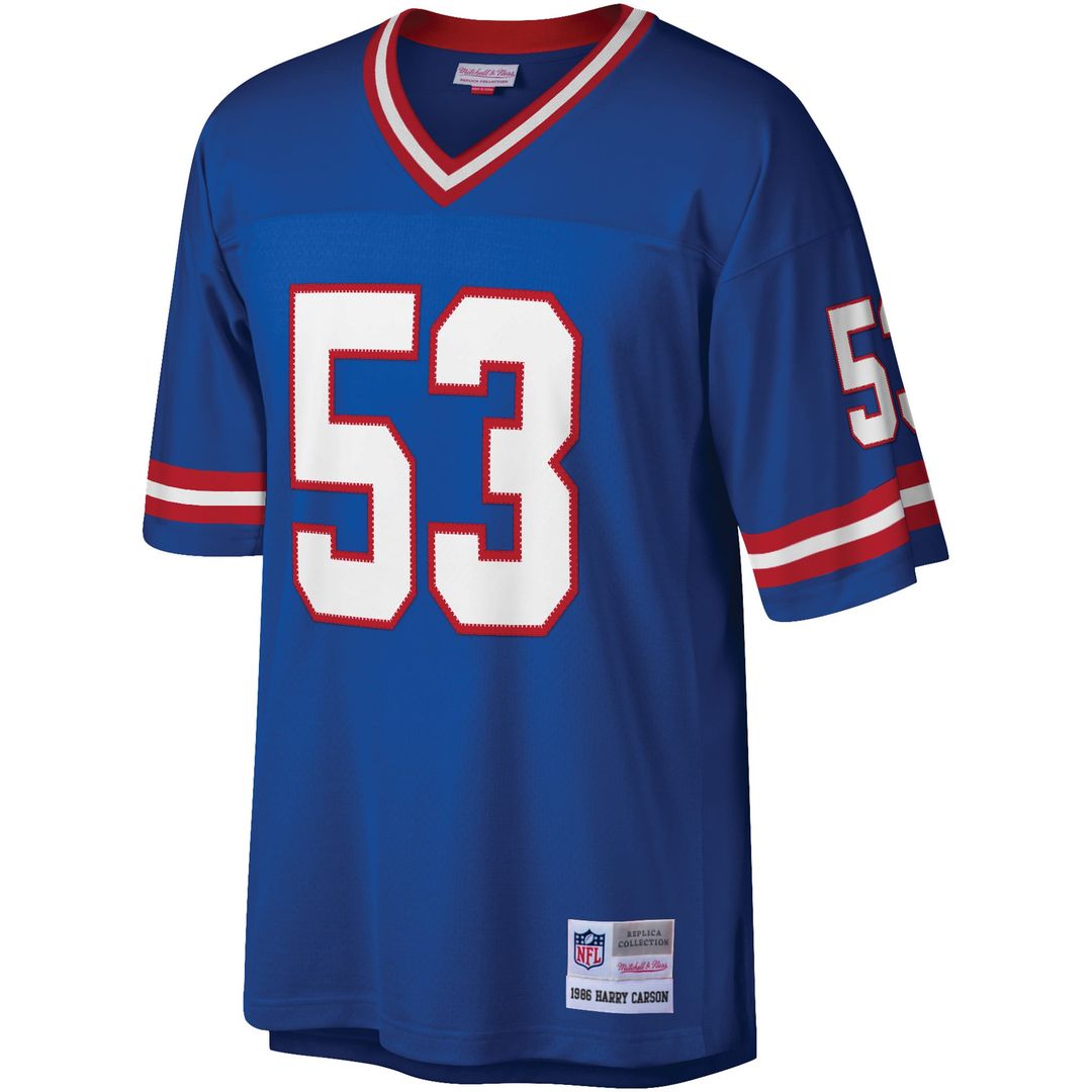 New York Giants Harry Carson Mitchell & Ness Royal Legacy product image 2