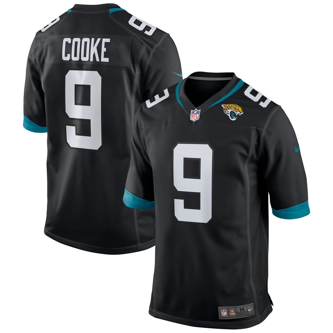 Jacksonville Jaguars Logan Cooke Nike Black Game Jersey product image 7