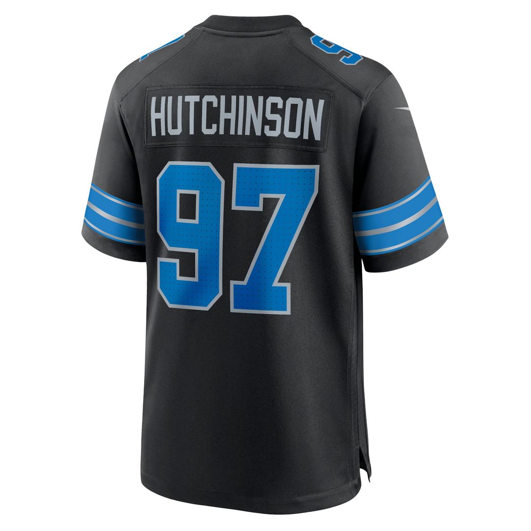 Detroit Lions Aidan Hutchinson Nike Black 2nd Alternate product image 9