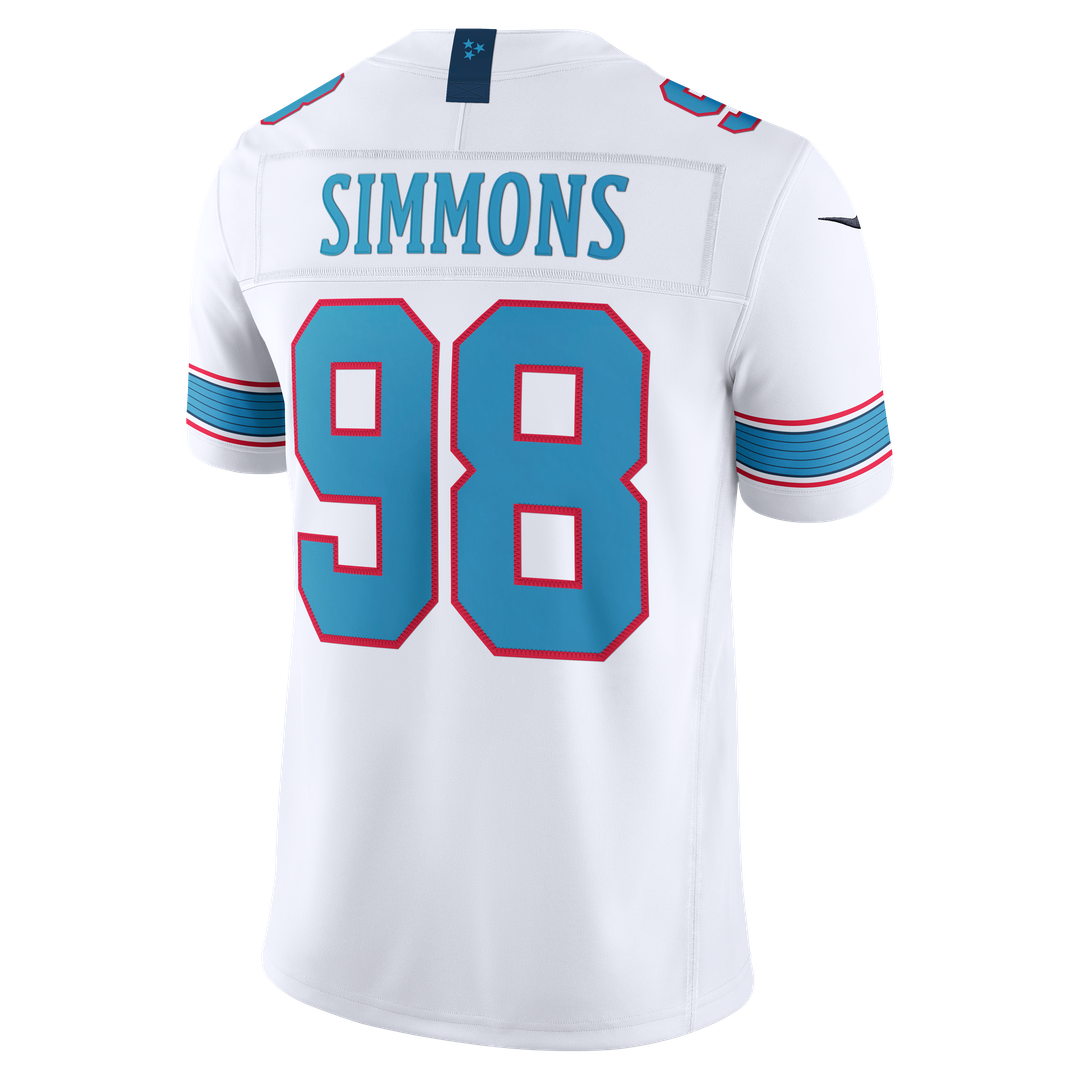 Tennessee Titans Jeffery Simmons Nike Light Blue Team Vapor product image 29