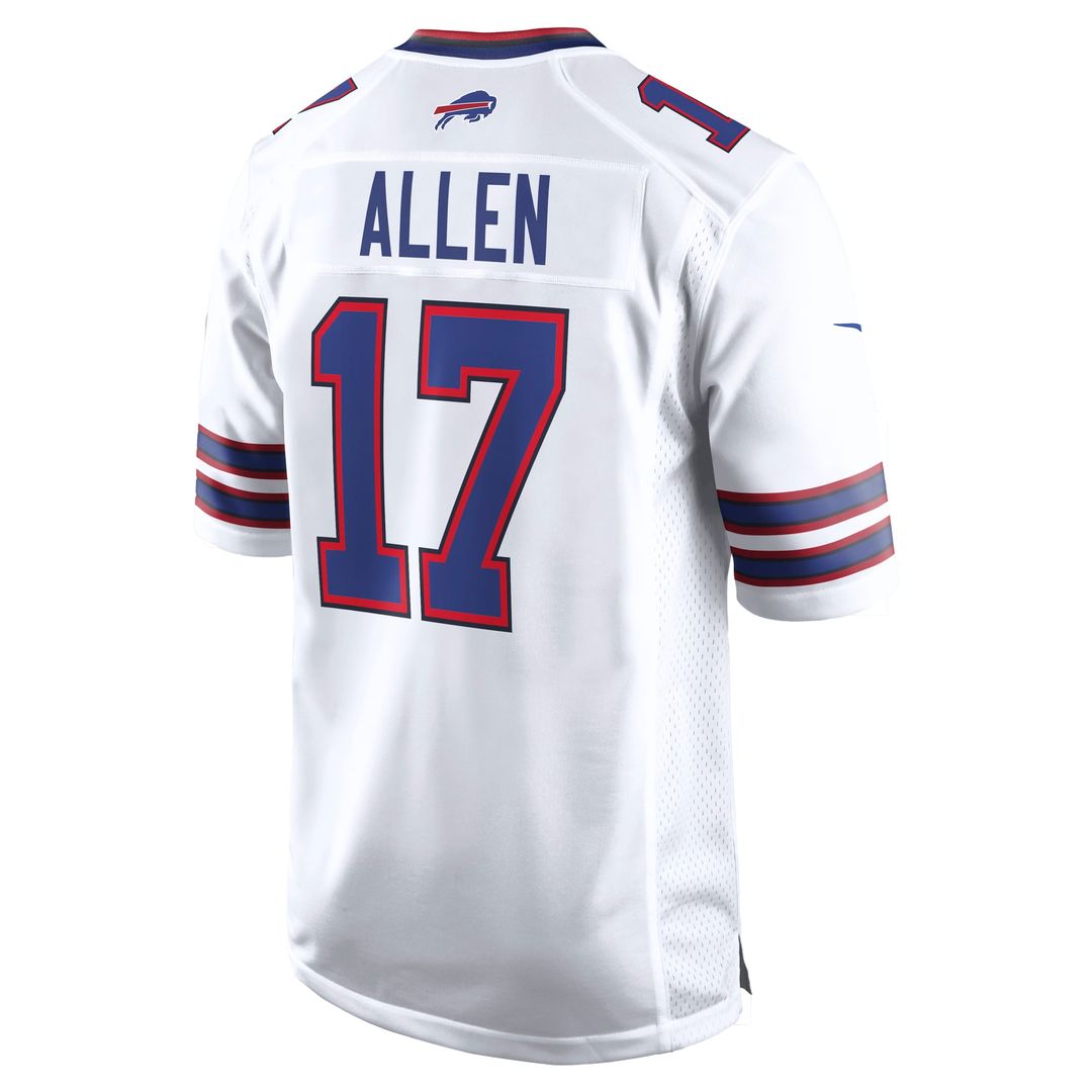 Buffalo Bills Josh Allen Nike White Game Jersey product image 3