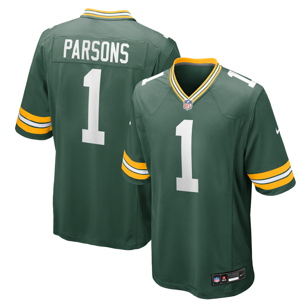Green Bay Packers Micah Parsons Nike White Game Jersey product image 33