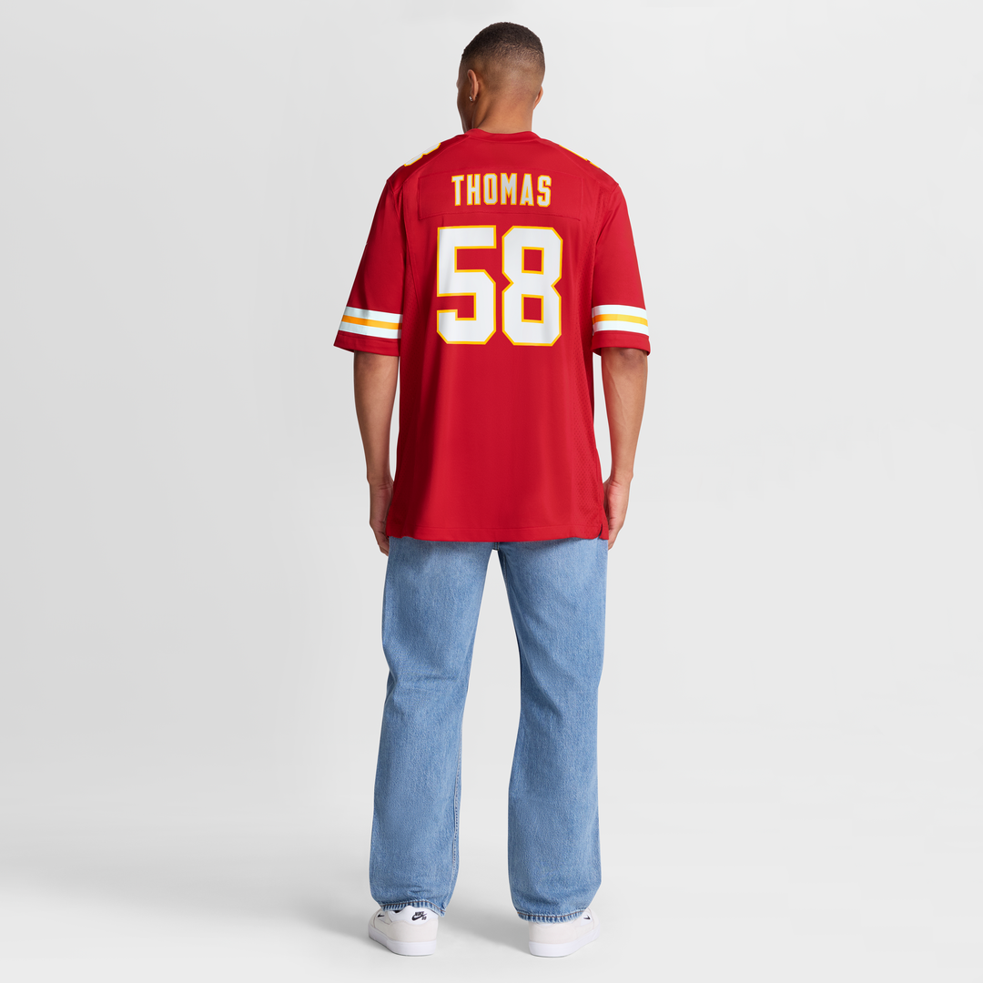 Kansas City Chiefs Derrick Thomas Nike White Retired Game product image 14