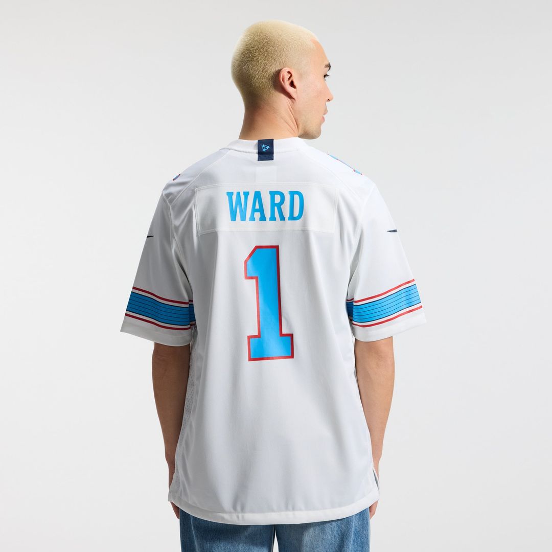 Tennessee Titans Cameron Ward Nike Light Blue Game Jersey product image 29