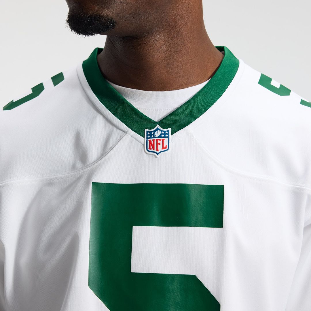 New York Jets Garrett Wilson Nike Legacy White Game Jersey product image 22