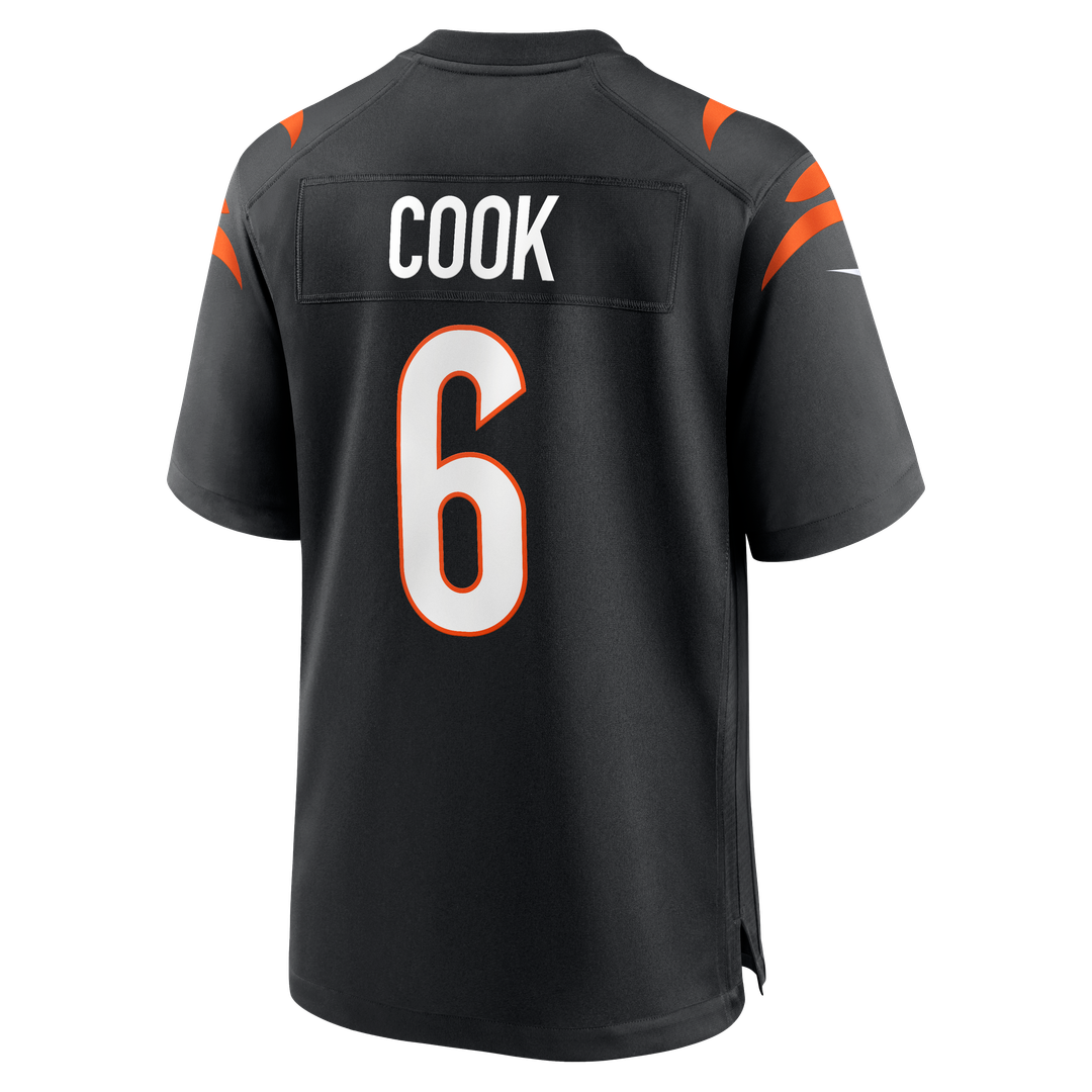 Cincinnati Bengals Bryan Cook Nike Black Game Jersey product image 3