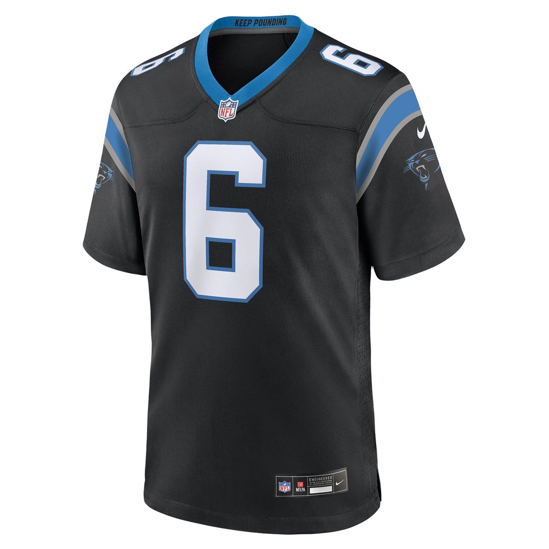 Carolina Panthers Sam Martin Nike Black Game Jersey product image 2