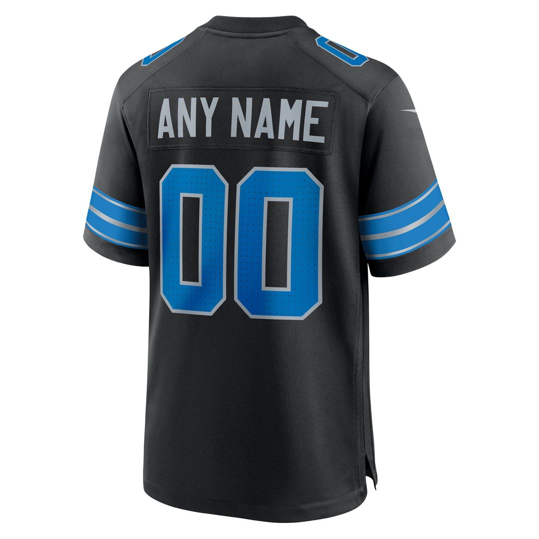 Detroit Lions Nike Blue Custom Jersey product image 19