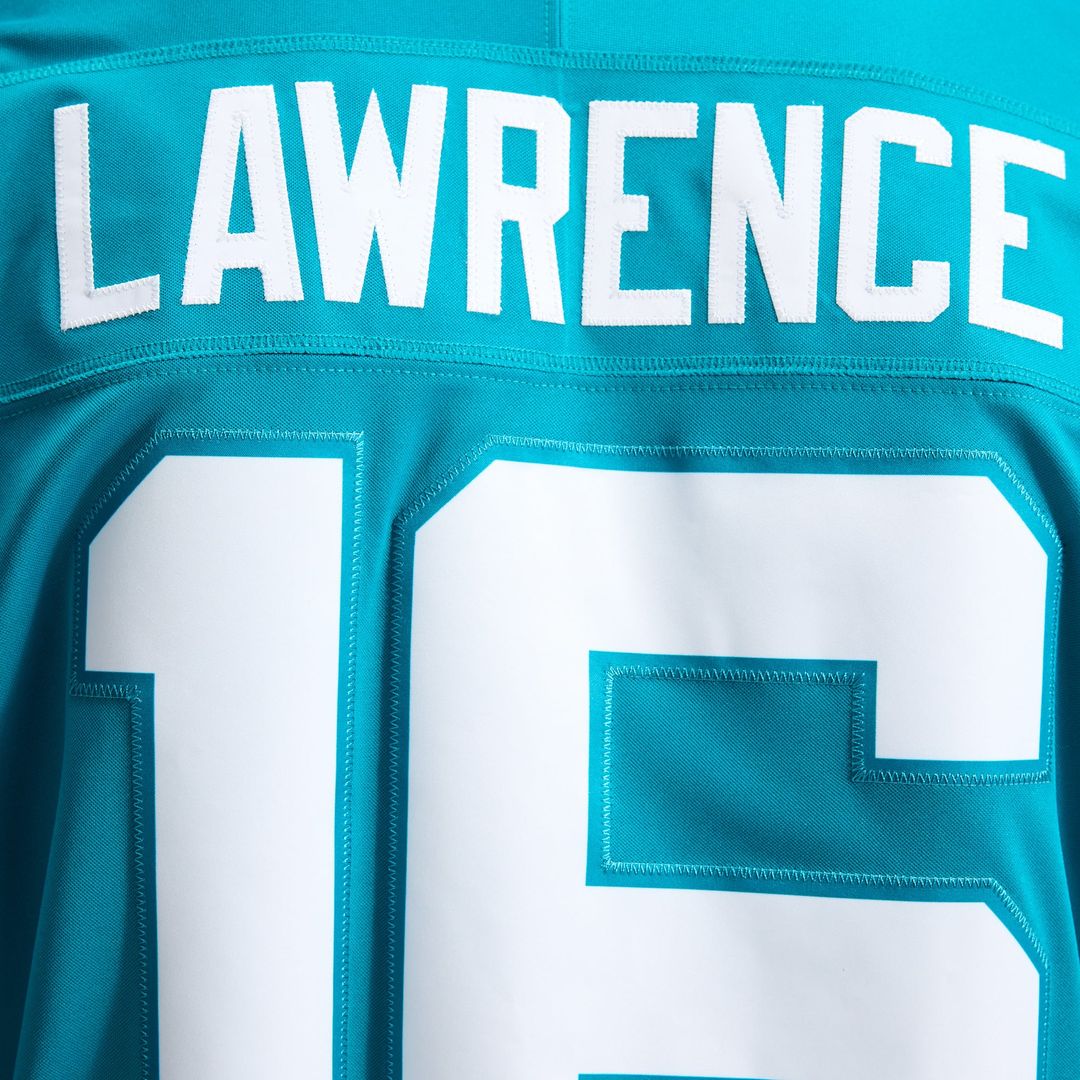 Jacksonville Jaguars Trevor Lawrence Nike Teal Team Vapor product image 10