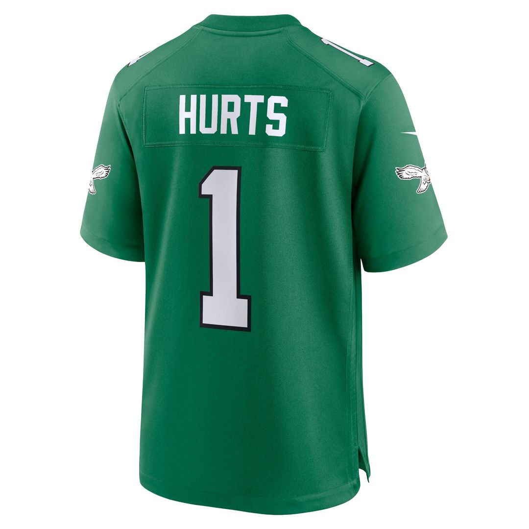 Philadelphia Eagles Jalen Hurts Nike Kelly Green Alternate product image 3