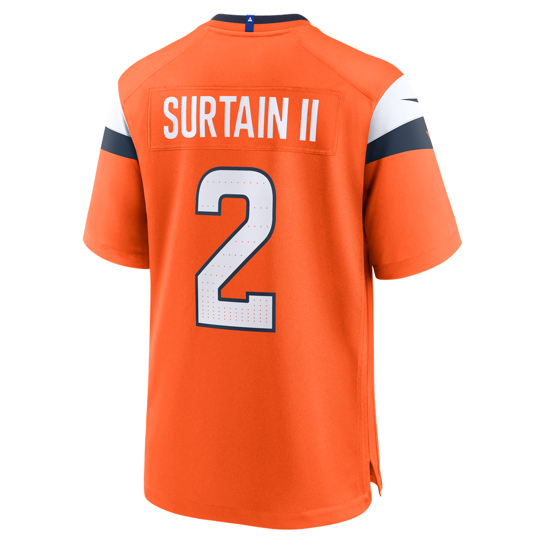Denver Broncos Patrick Surtain II Nike Orange Game Jersey product image 7