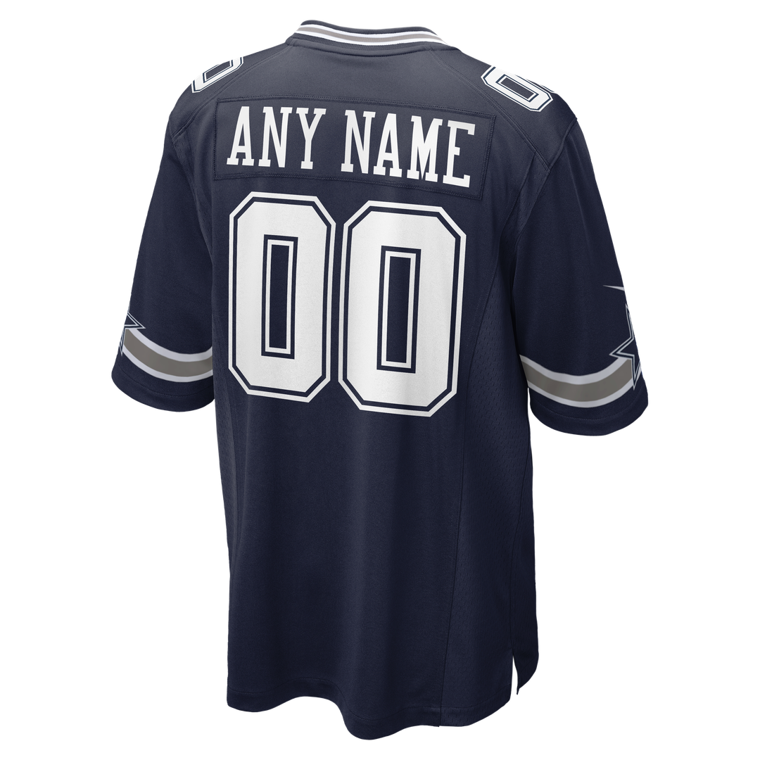 Dallas Cowboys Nike Navy Custom Jersey product image 3