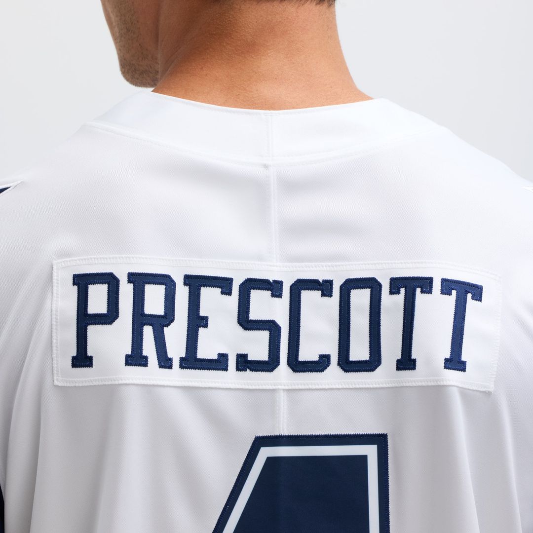 Dallas Cowboys Dak Prescott Nike Navy Vapor Limited Player product image 14