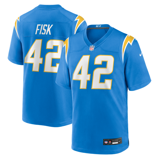 Los Angeles Chargers Tucker Fisk Nike Powder Blue Game product image 1