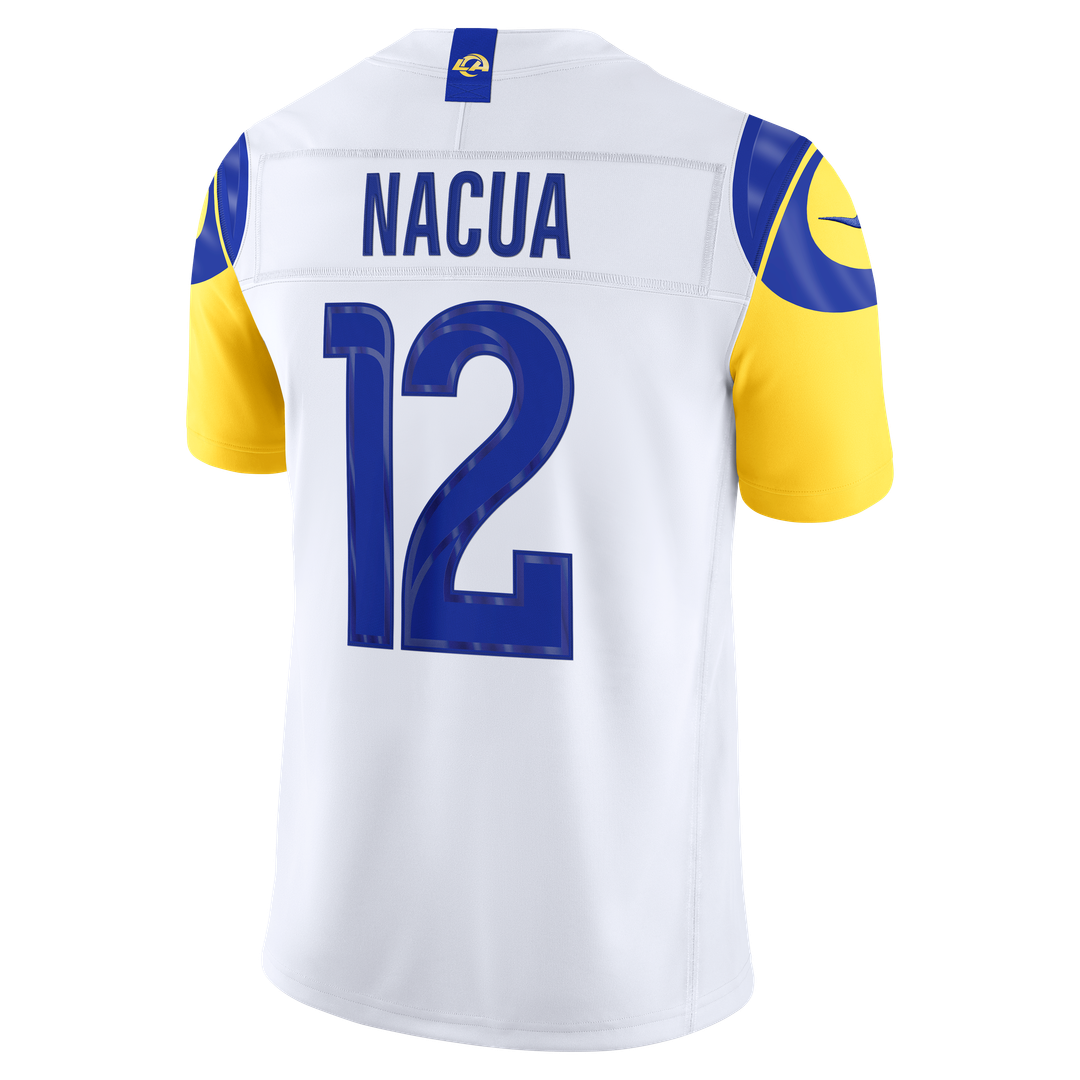 Los Angeles Rams Puka Nacua Nike White Vapor FUSE Stitched product image 12