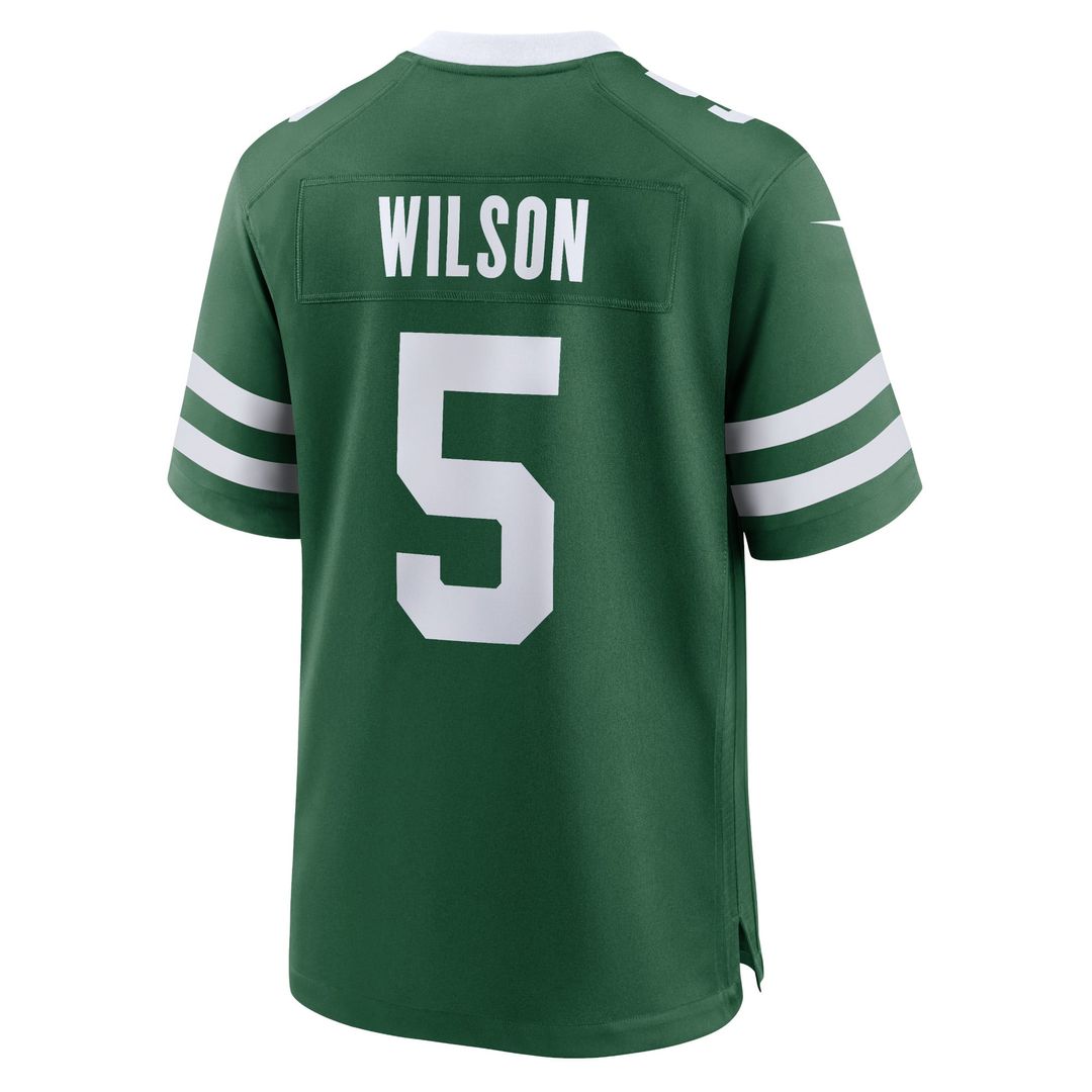 New York Jets Garrett Wilson Nike Legacy White Game Jersey product image 29