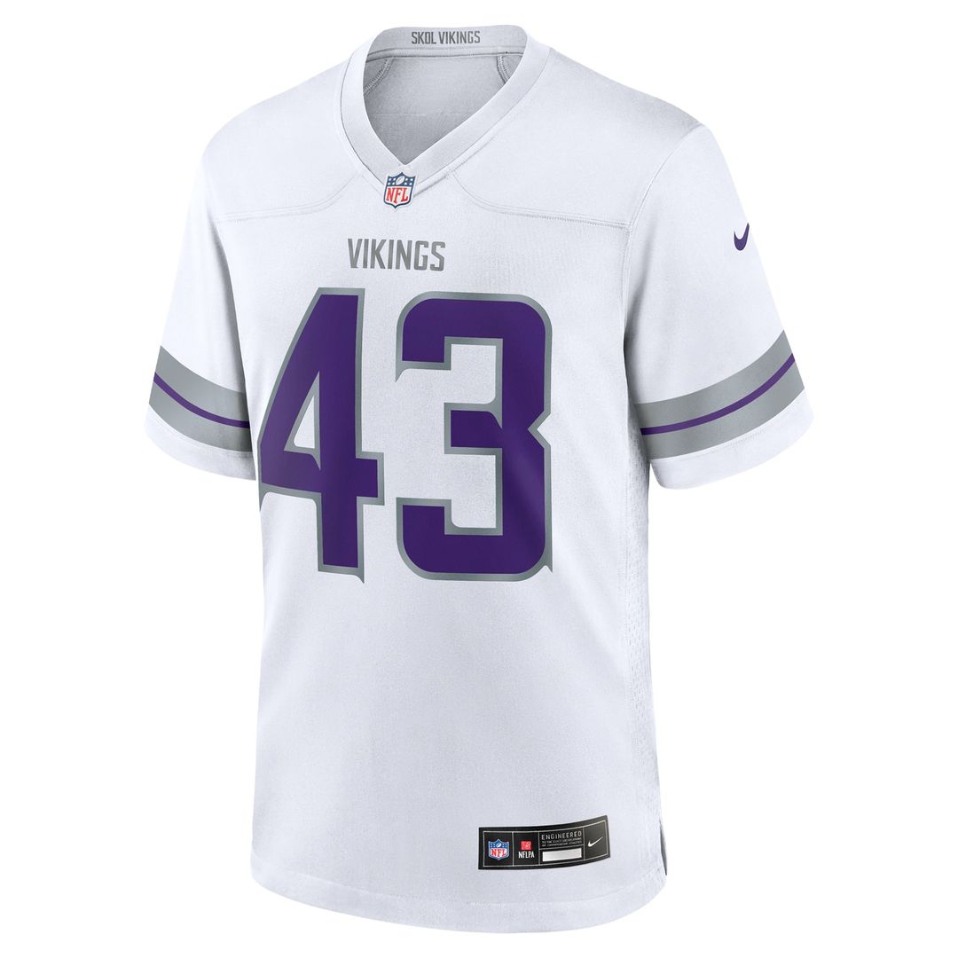 Minnesota Vikings Andrew Van Ginkel Nike White Alternate product image 5