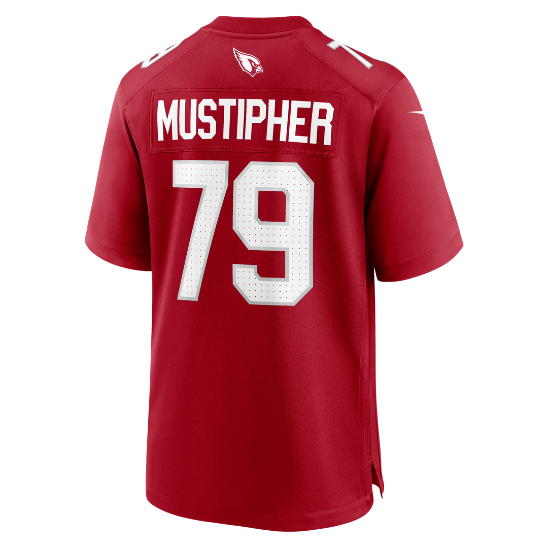 Arizona Cardinals PJ Mustipher Nike Cardinal Game Jersey product image 3