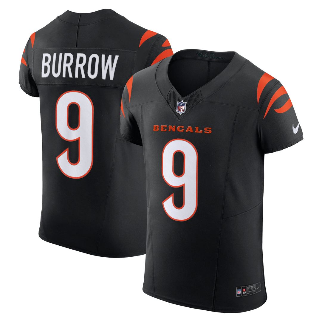 Cincinnati Bengals Joe Burrow Nike Black Team Vapor FUSE product image 1