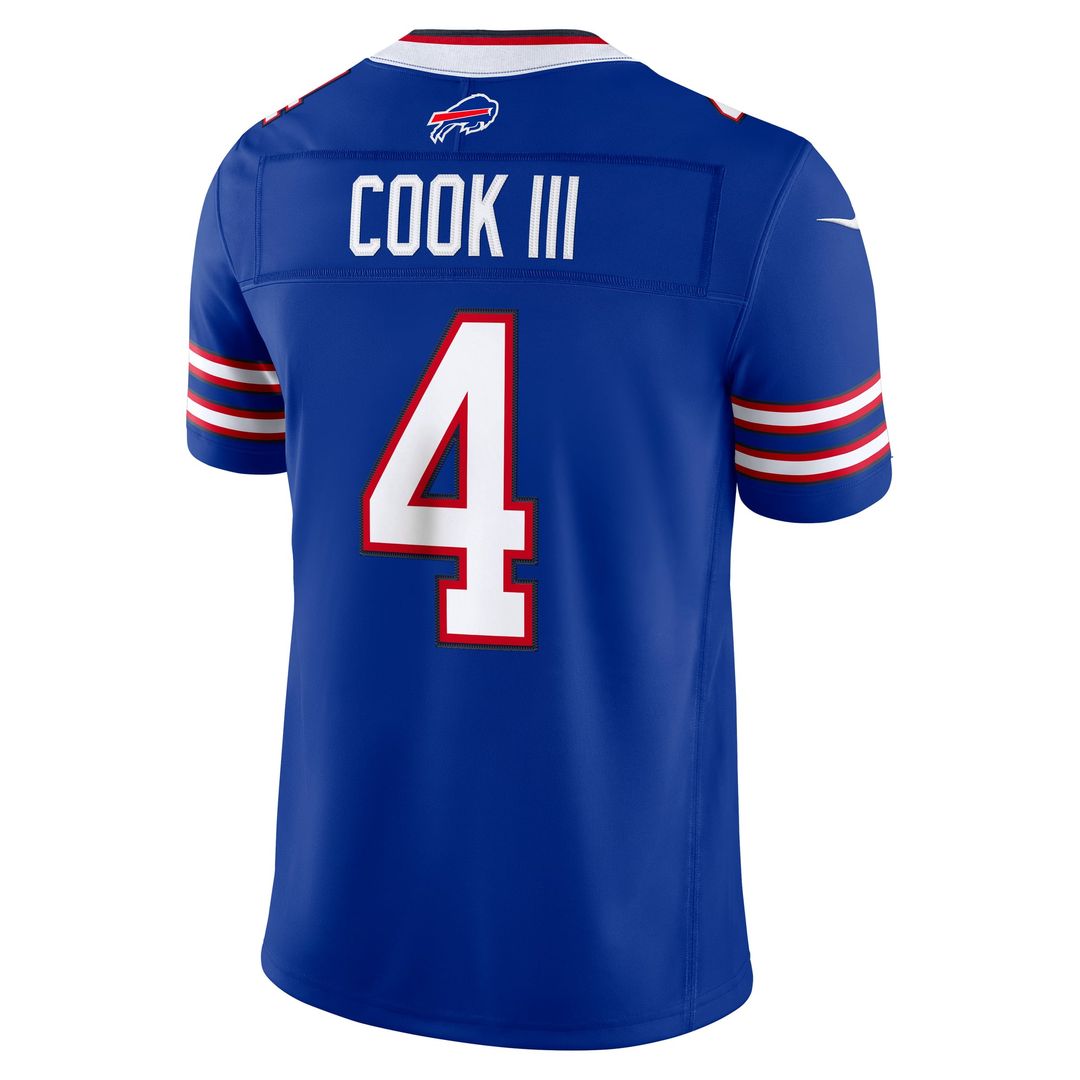 Buffalo Bills James Cook III Nike Royal Team Vapor FUSE product image 3