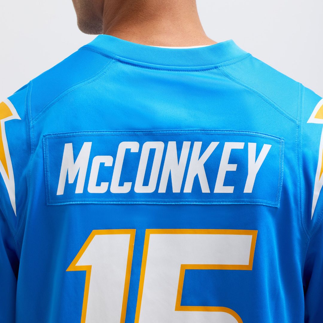 Los Angeles Chargers Ladd McConkey Nike Navy Alternate product image 11