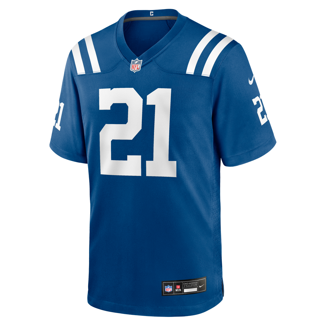 Indianapolis Colts DJ Giddens Nike Royal Game Jersey product image 2
