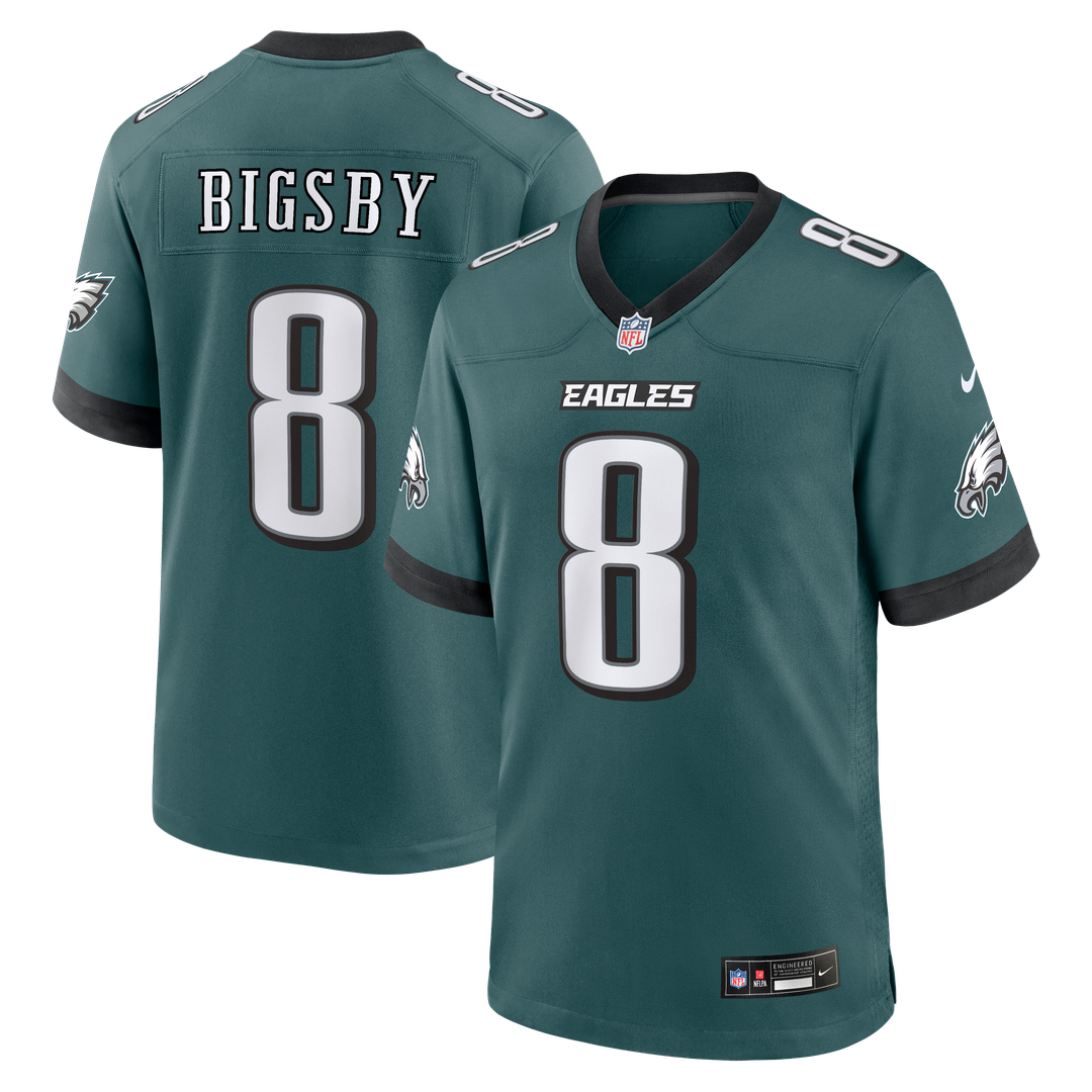 Philadelphia Eagles Tank Bigsby Nike Midnight Green Game product image 1