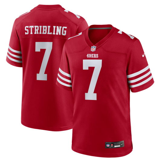 San Francisco 49ers De'Zhaun Stribling Nike Scarlet Game product image 1
