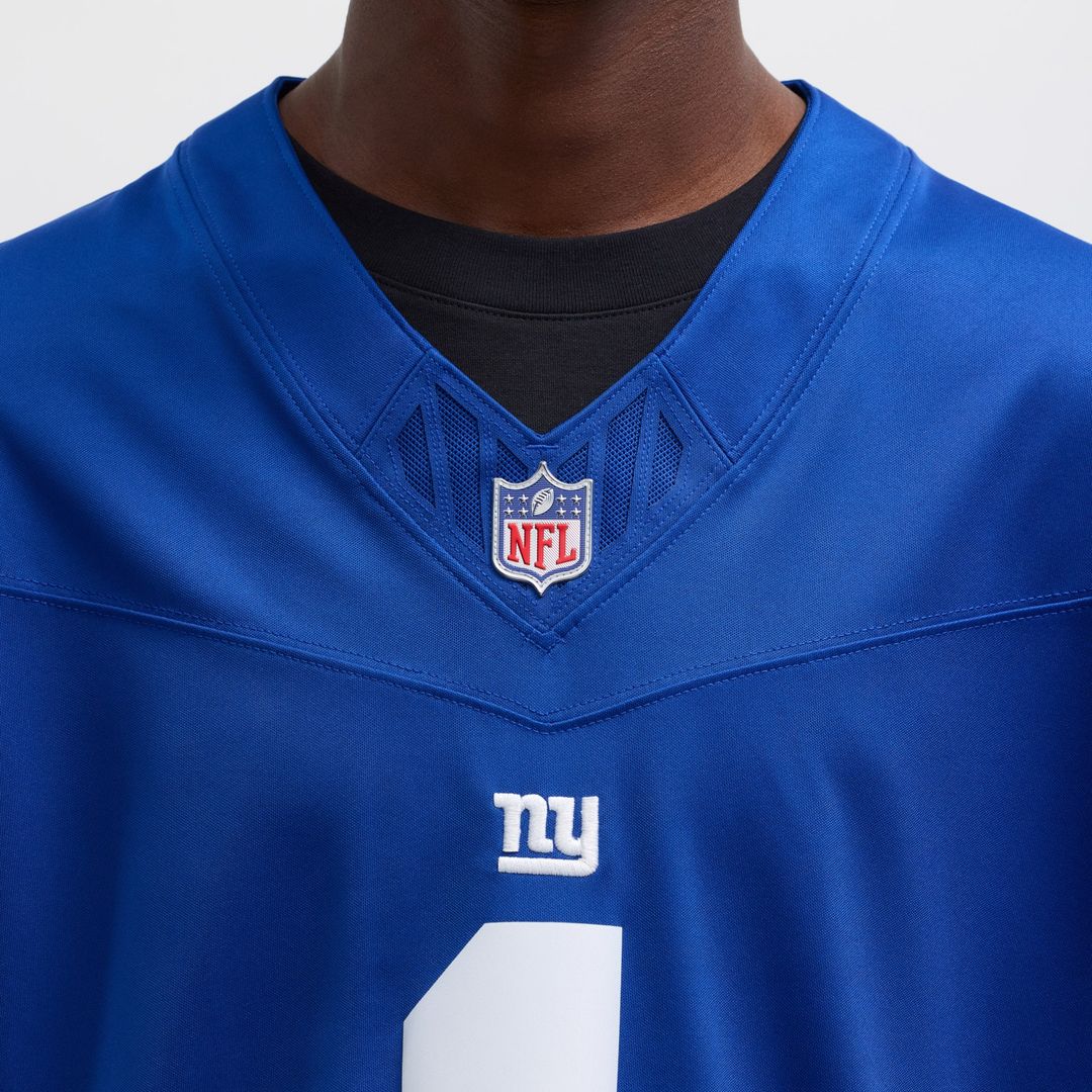 New York Giants Malik Nabers Nike Royal Vapor FUSE Limited product image 7
