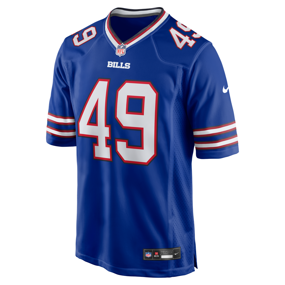 Buffalo Bills DaShaun White Nike Royal Game Jersey product image 2