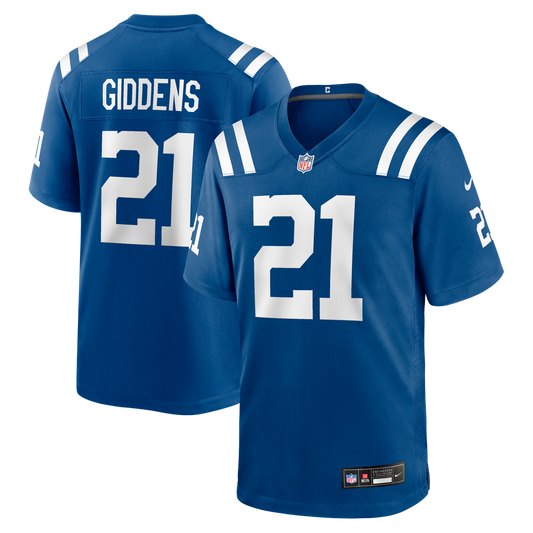 Indianapolis Colts DJ Giddens Nike Royal Game Jersey product image 1