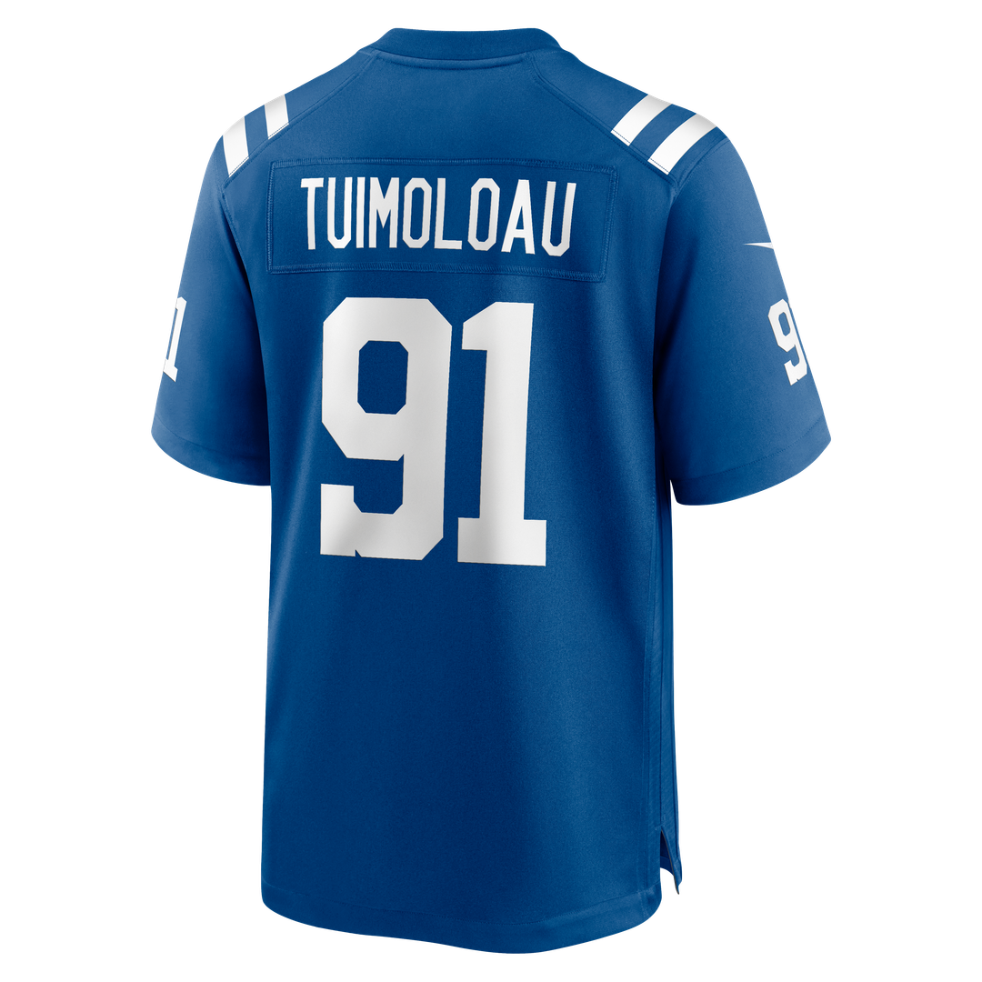 Indianapolis Colts JT Tuimoloau Nike Royal Game Jersey product image 3