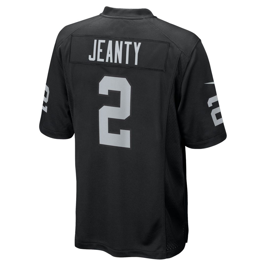 Las Vegas Raiders Ashton Jeanty Nike White Game Jersey product image 9