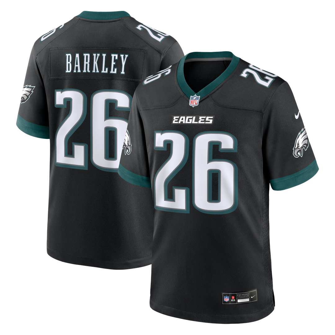 Philadelphia Eagles Saquon Barkley Nike Black Alternate product image 4