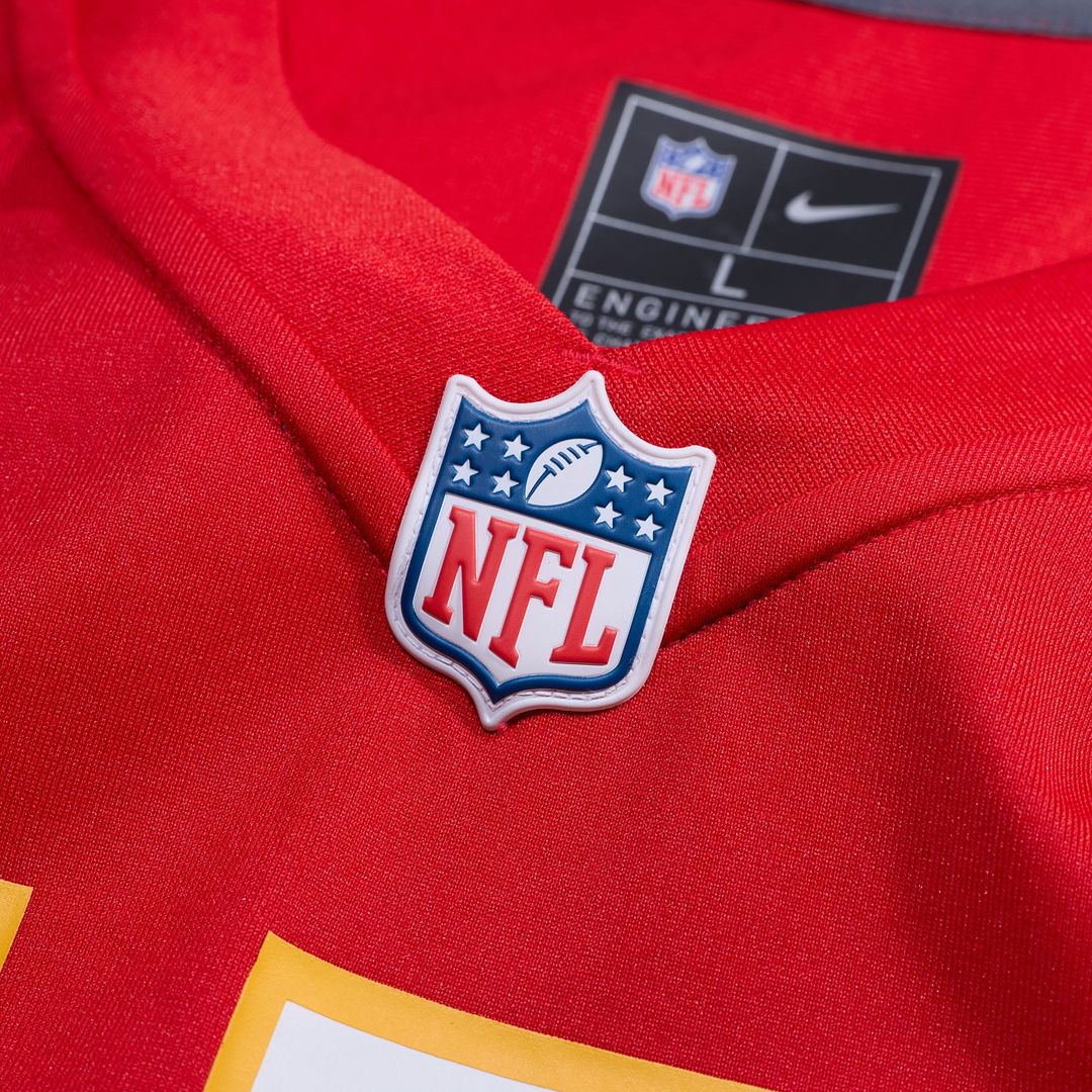 Kansas City Chiefs Deon Bush Nike Red Game Jersey product image 4