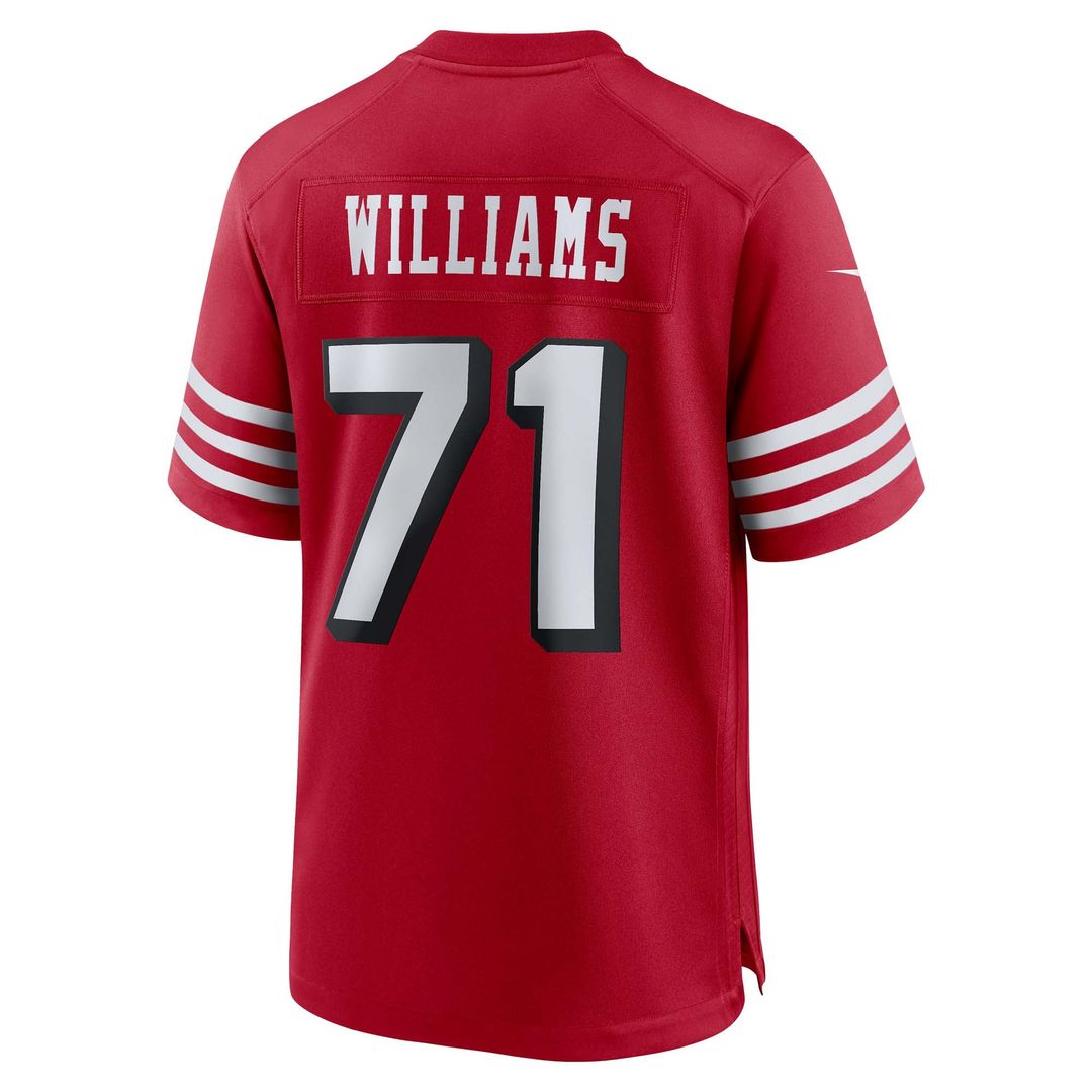 San Francisco 49ers Trent Williams Nike Scarlet Alternate product image 9