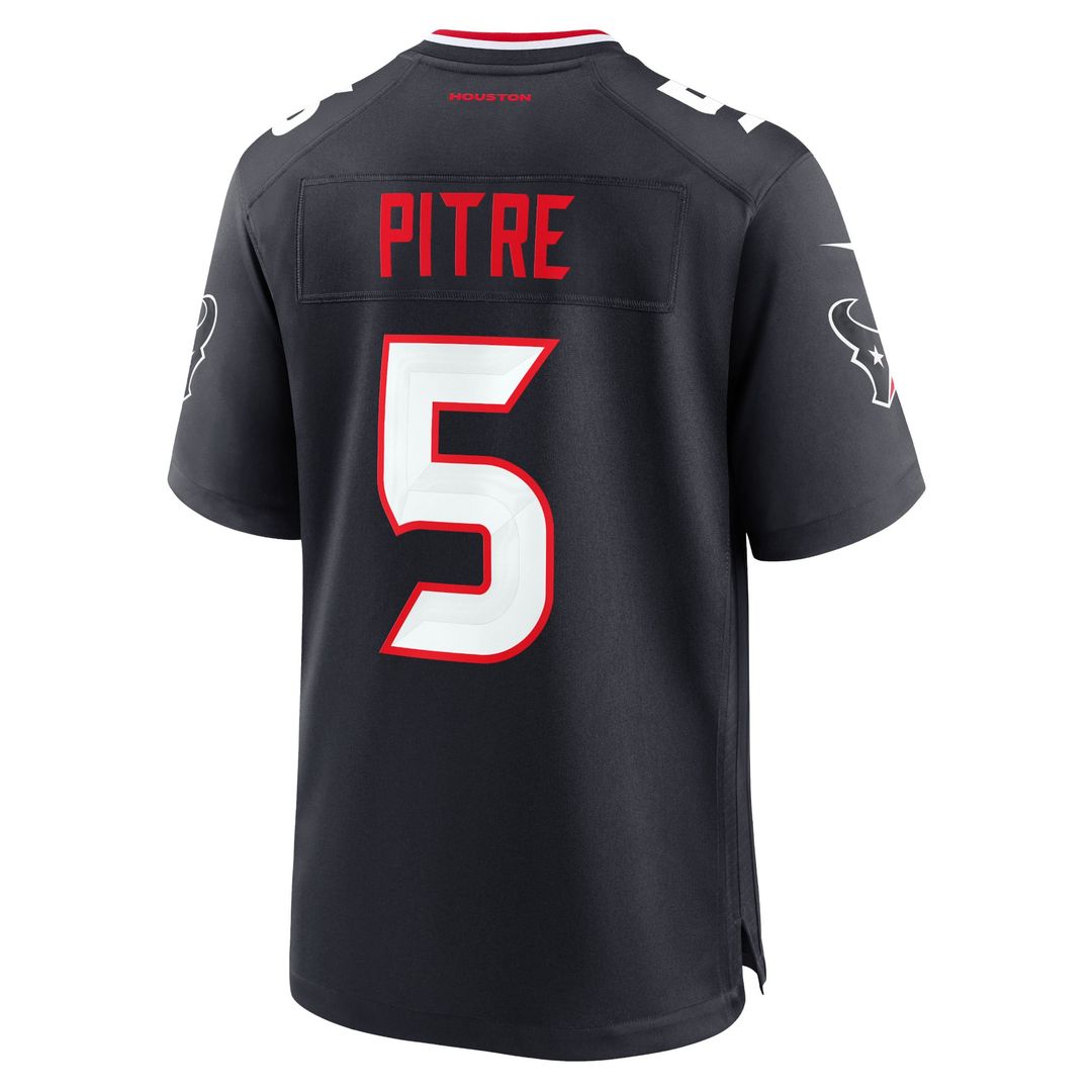 Houston Texans Jalen Pitre Nike Navy Game Jersey product image 3